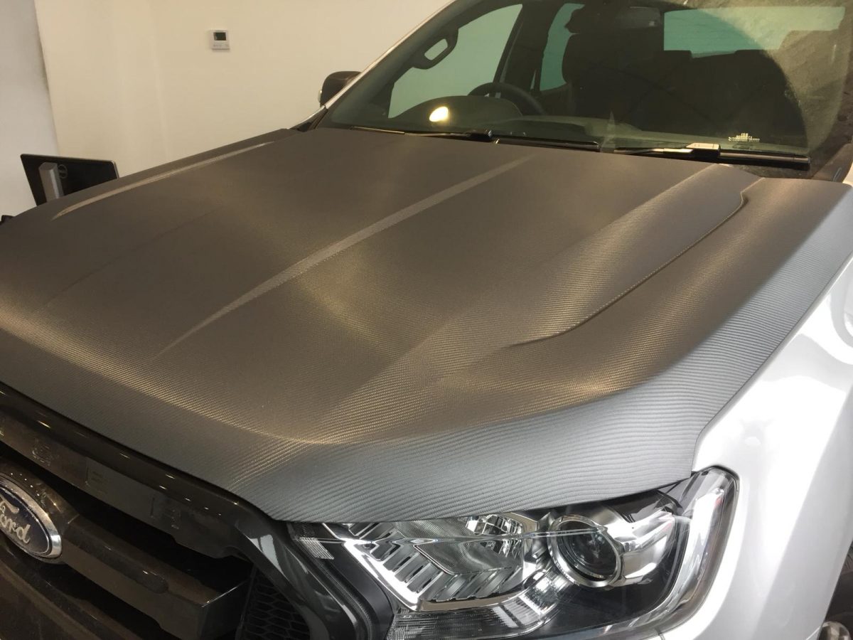 Ford Ranger Carbon Fibre Bonnet Wrap