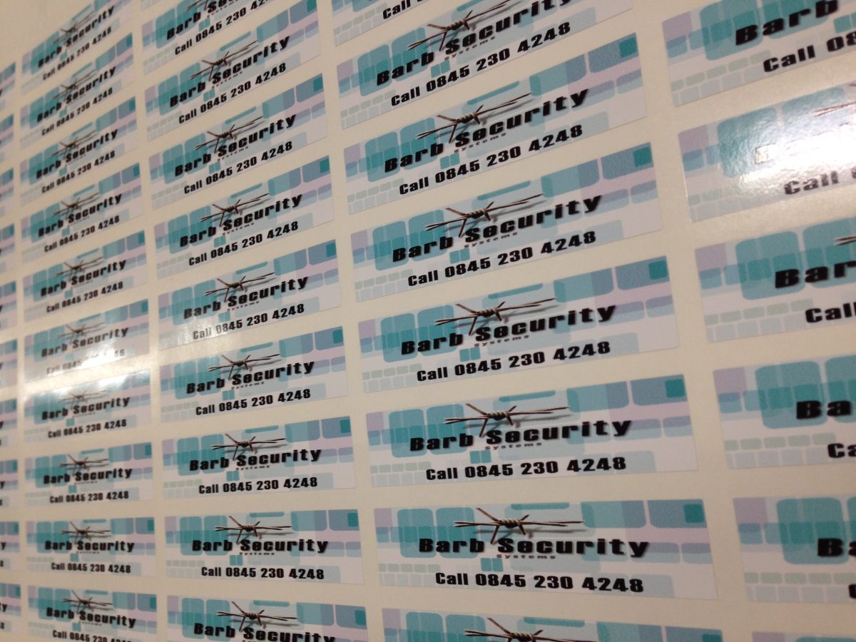 Barb Security Stickers