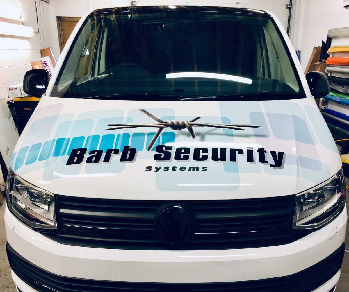 Barb Security VW Transporter Bonnet Wrap