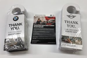 BMW MINI Door Hangers