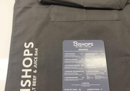 Bishops Apron and Menu