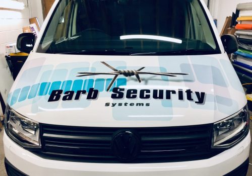 Barb Security VW Transporter Bonnet Wrap