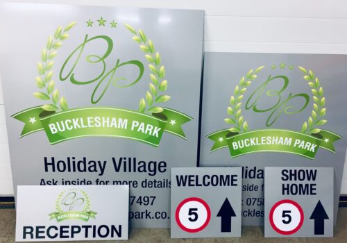 Bucklesham Park Signs