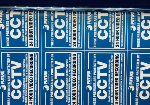 Future CCTV Stickers