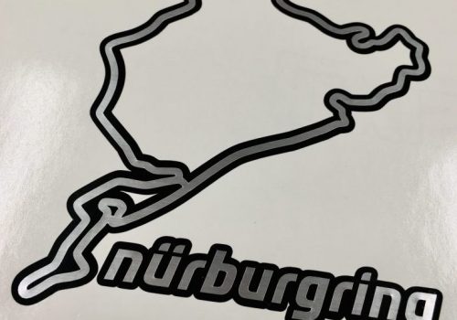 Nurburgring Metallic Sticker